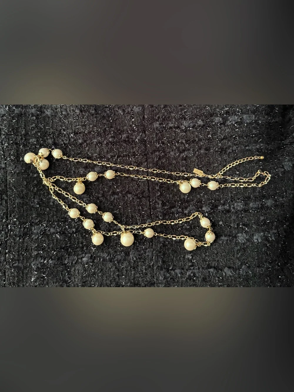 Kate Spade Long Pearl Necklace